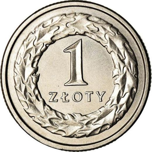 Reverse 1 Zloty 1994 MW - Poland