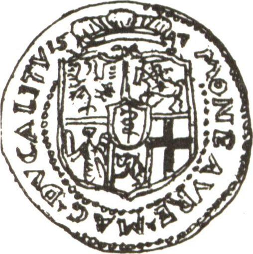 Reverse Ducat 1547 "Lithuania" - Poland