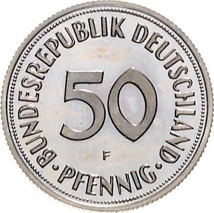 Obverse 50 Pfennig 1950 F - Germany