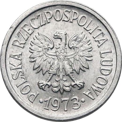 Obverse 10 Groszy 1973 No Mint Mark - Poland