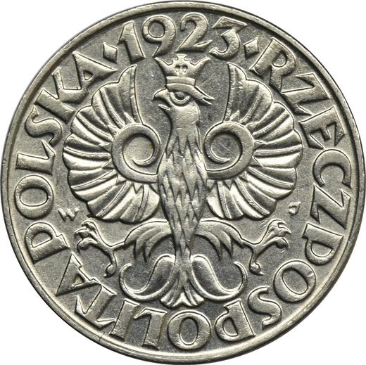 Obverse 50 Groszy 1923 - Poland