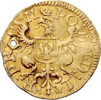 Reverse 1/2 Ducat no date (1648-1668) MW - Poland