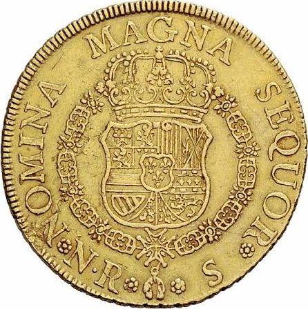 Reverse 8 Escudos 1757 NR S - Colombia