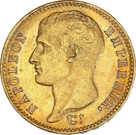 Аверс монеты - 20 франков 1807 A "Тип 1806-1807" Париж - Франция, Наполеон I