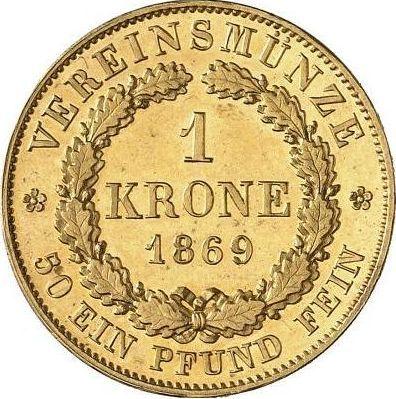 Reverse Krone 1869 - Bavaria