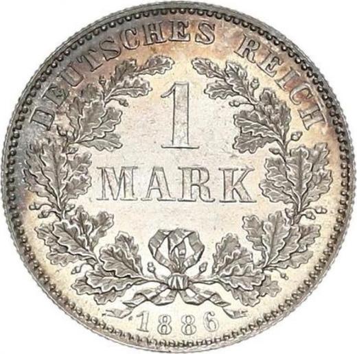 Obverse 1 Mark 1886 F - Germany