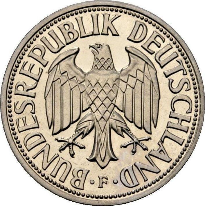 1 Mark 1958 F - Germany - Coin Value