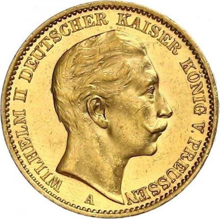 German 20 Mark Gold Coin
